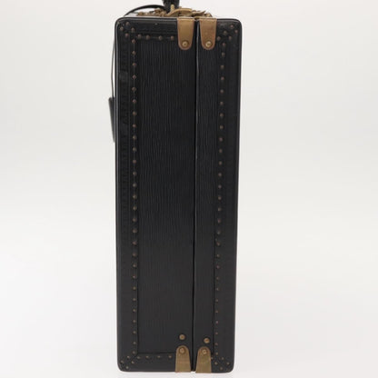 Louis Vuitton President Classeur Briefcase Epi Leather, BLACK, LEATHER, Briefcase