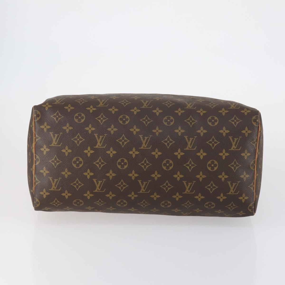 Louis Vuitton Speedy Handbag Monogram Canvas, BROWN, CANVAS, Handbag