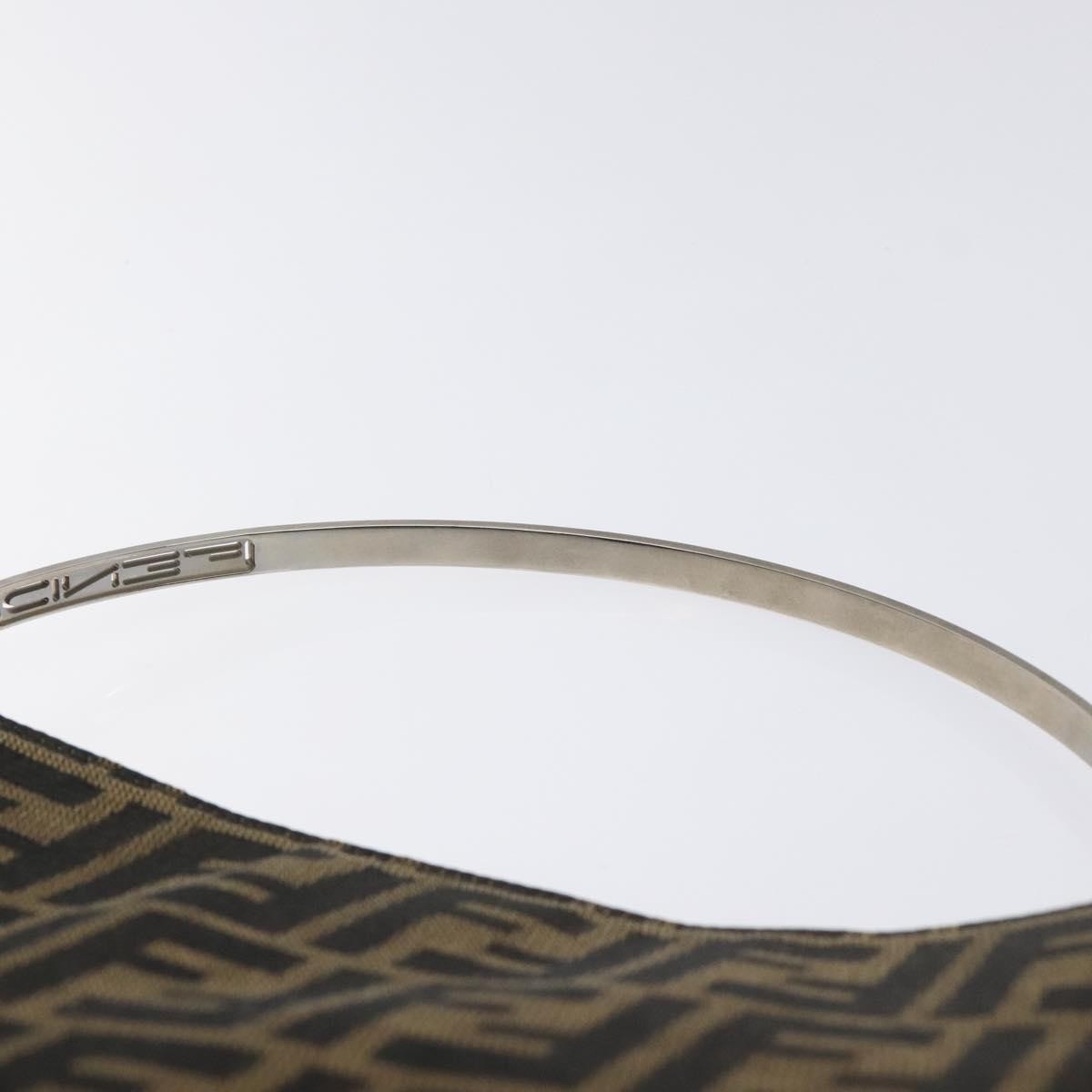 Fendi Zucca Tote bag FF motif, BROWN, CANVAS, Tote bag