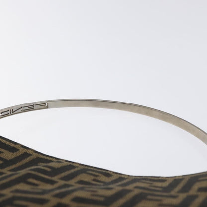 Fendi Zucca Tote bag FF motif, BROWN, CANVAS, Tote bag