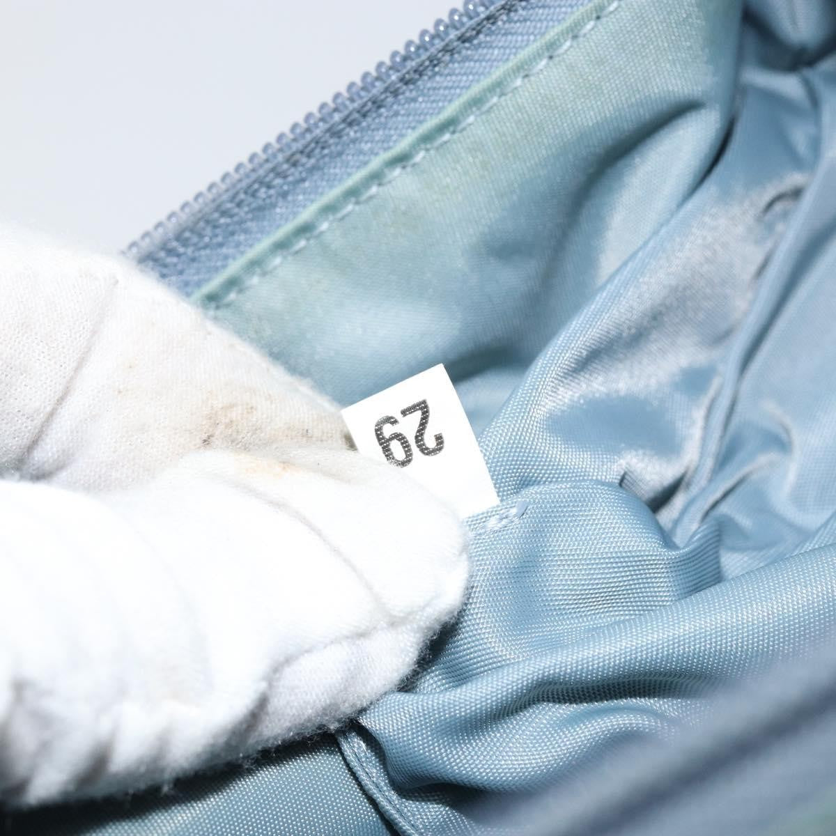 Prada Pochette Shoulder Bag Tessuto, BLUE, NYLON, Clutche & pouche