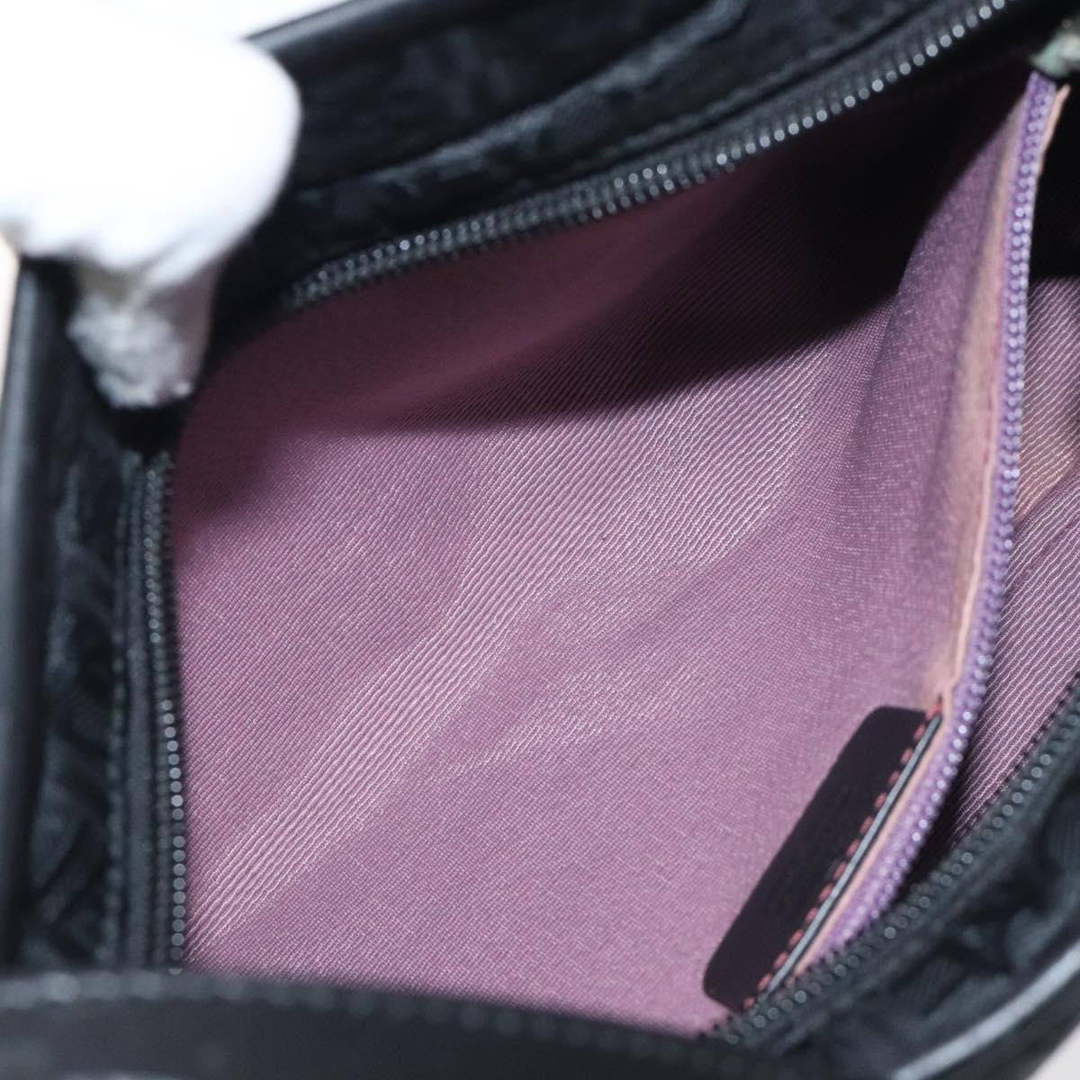 Salvatore Ferragamo Shoulder Bag Canvas, BLACK, CANVAS, Shoulder bag