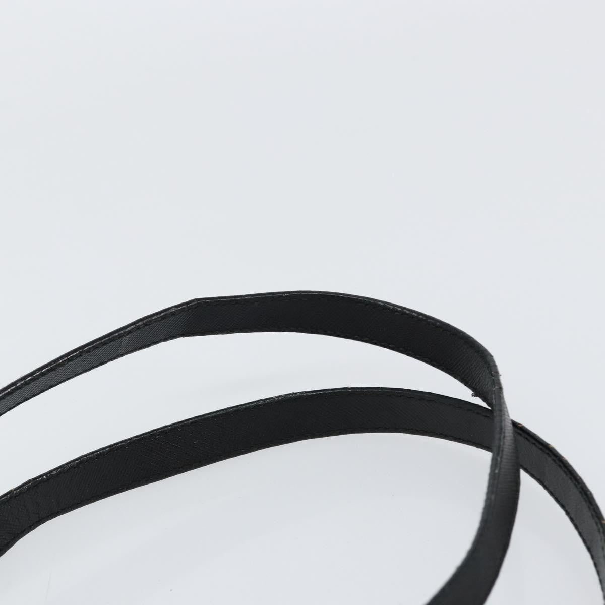 Salvatore Ferragamo Gancini handbag Leather, BLACK, LEATHER, Handbag