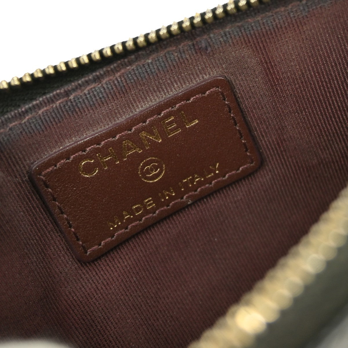 Chanel CC Card Case Quilted Caviar, BLACK, LEATHER, Wallets