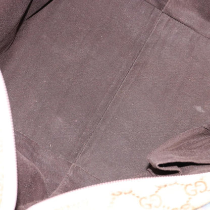 Gucci Web Zip Tote GG Canvas, BEIGE, CANVAS, Tote bag