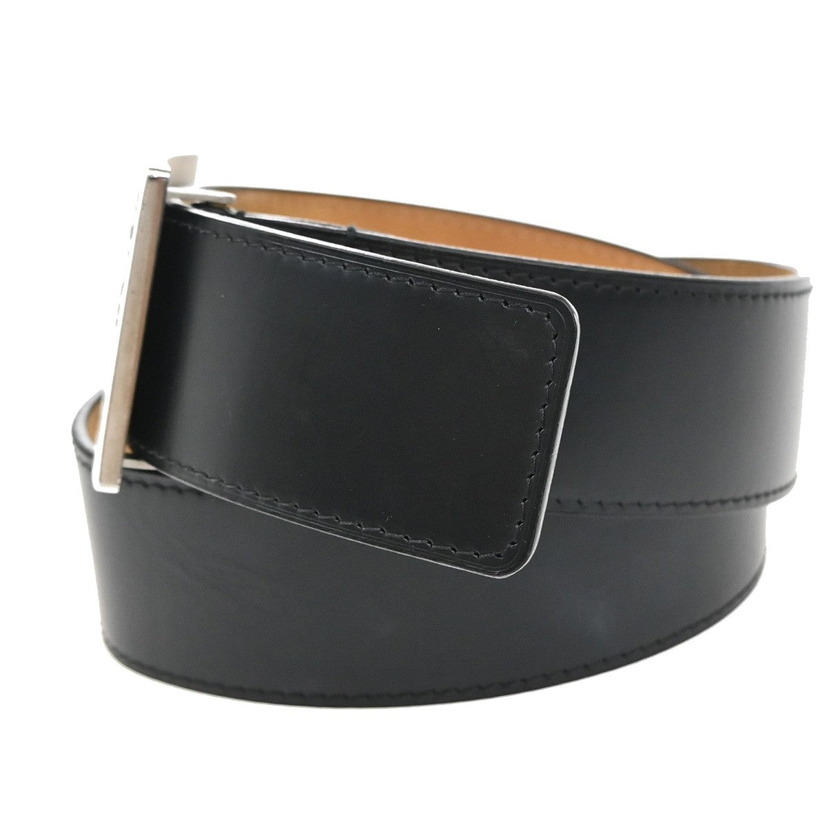 Louis Vuitton Travelling Requisites Belt Leather, BLACK, LEATHER, Belts