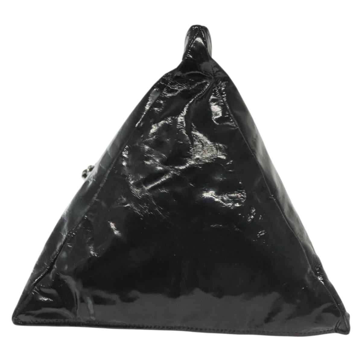 Chanel Bon Bon Pyramid Wristlet Patent, BLACK, PATENT_LEATHER, Shoulder bag