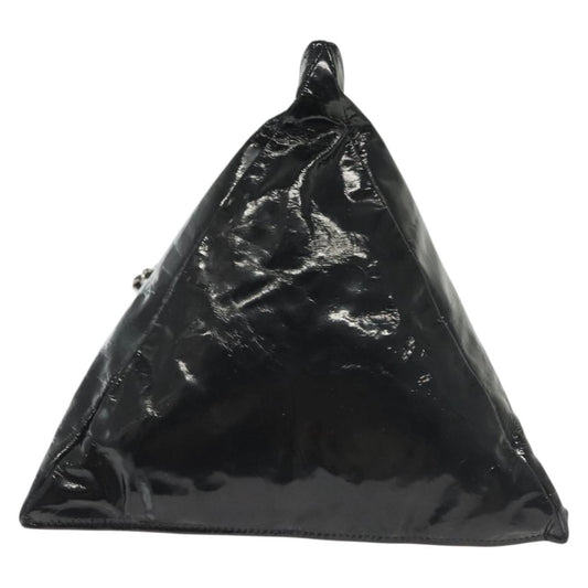 Chanel Bon Bon Pyramid Wristlet Patent, BLACK, PATENT_LEATHER, Shoulder bag