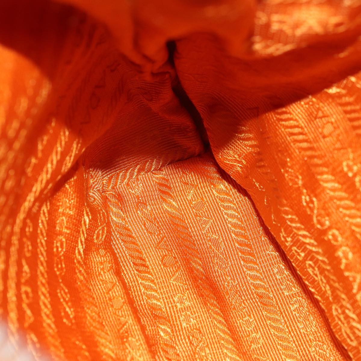 Prada Vintage Shoulder Bag Tessuto, ORANGE, NYLON, Shoulder bag