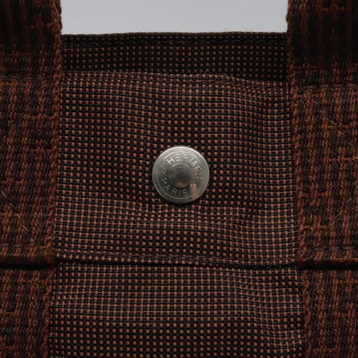 Hermes Fourre-tout Herline Fourre-tout Herline, BROWN, CANVAS, Tote bag