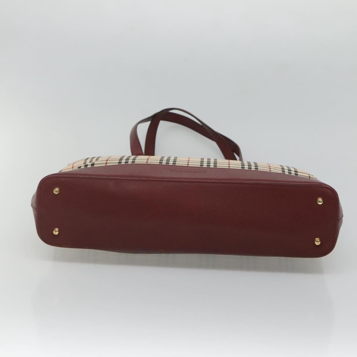 Burberry Nova Check Tote canvas check pattern, BEIGE, CANVAS, Tote bag