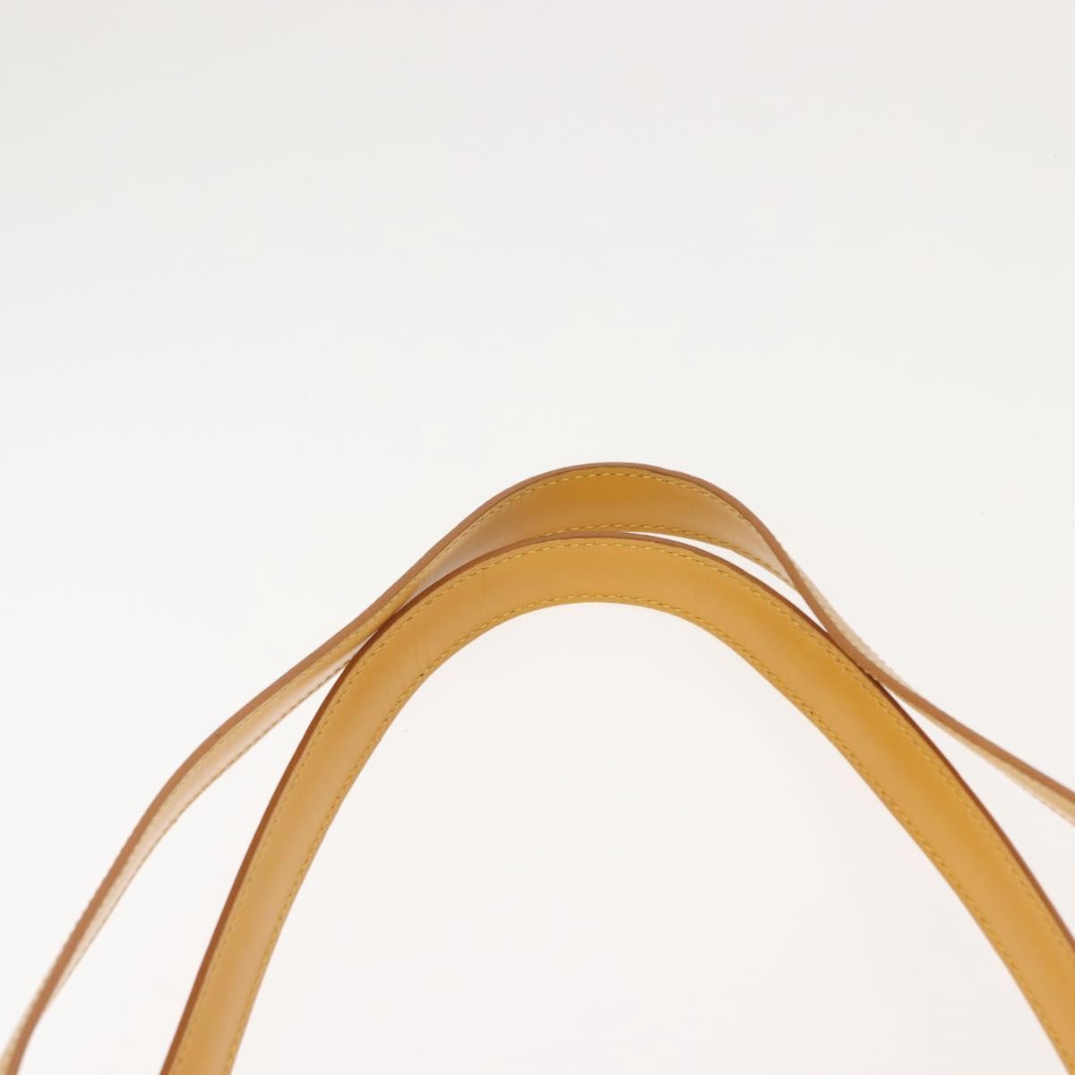 Louis Vuitton Saint Jacques Handbag Epi Leather, YELLOW, LEATHER, Shoulder bag