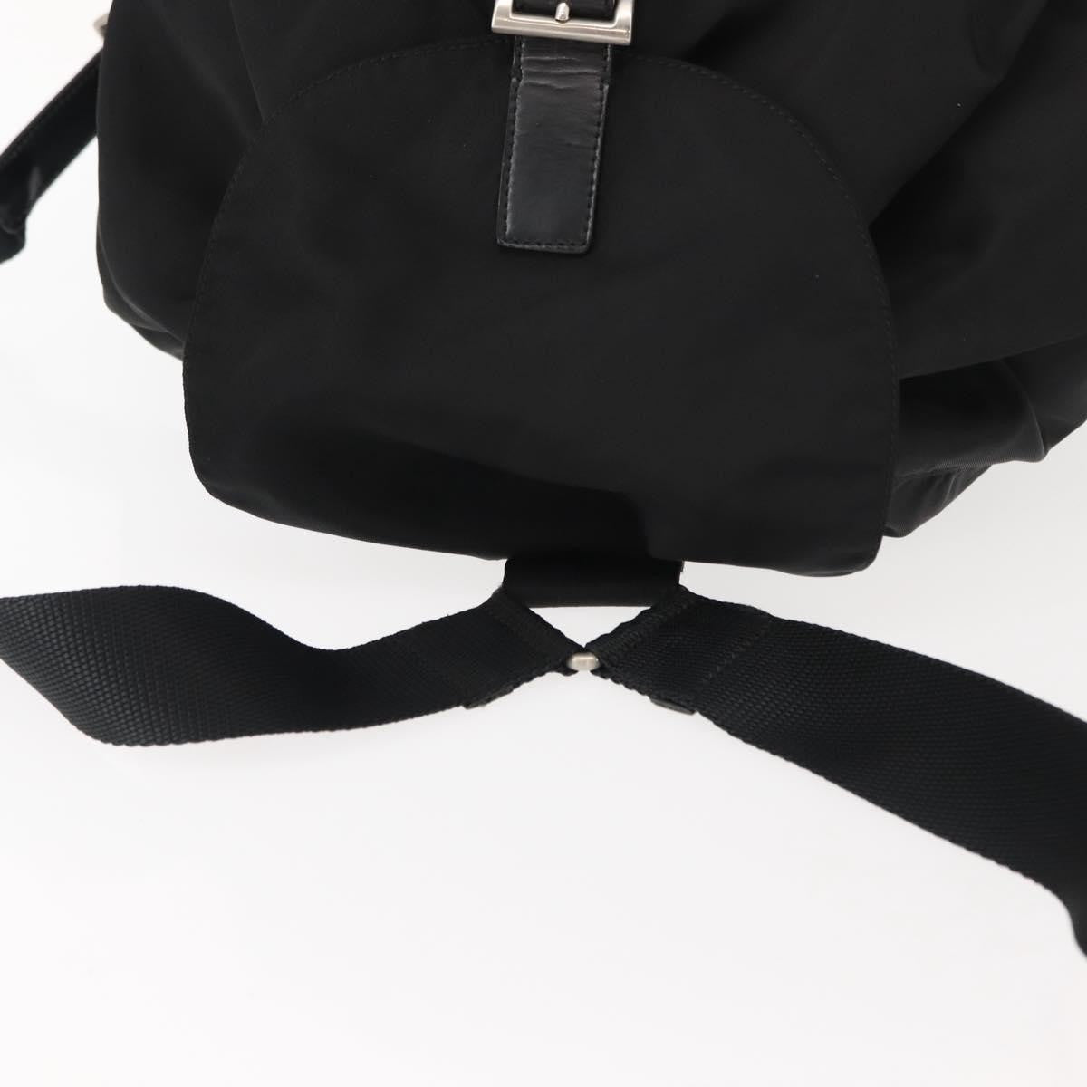 Prada Front Pocket Backpack Tessuto, BLACK, NYLON, Backpack