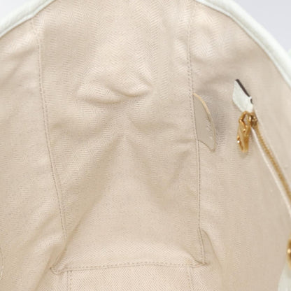 Loewe Heritage Tote Leather, WHITE, LEATHER, Tote bag