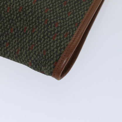 Saint Laurent Vintage Shoulder Bag Canvas, GOLD, PVC, Shoulder bag