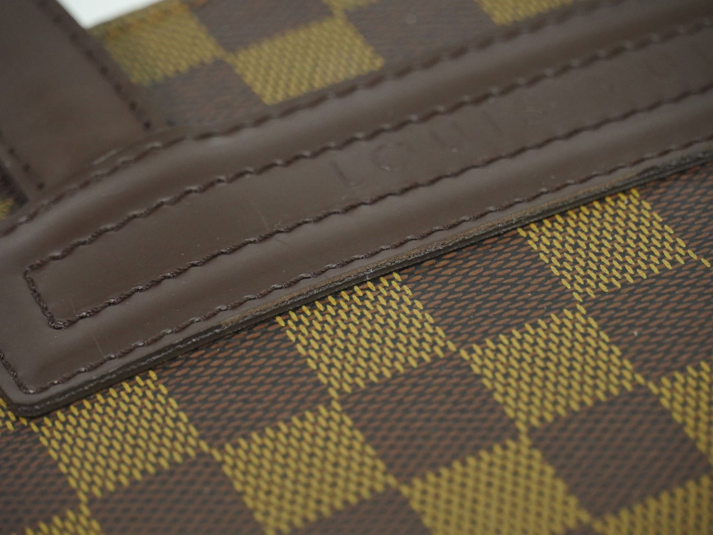 Louis Vuitton Parioli Handbag Damier, BROWN, CANVAS, Tote bag