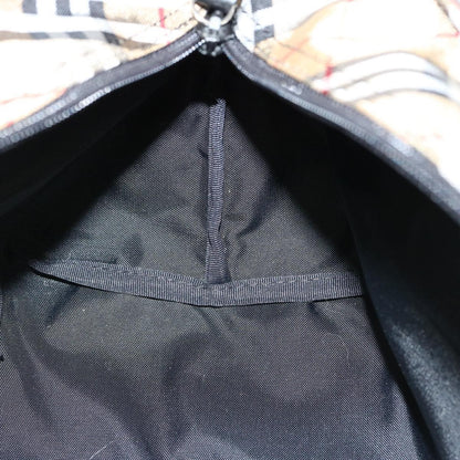 Burberry Nova Check Tote Nylon, BROWN, NYLON, Tote bag