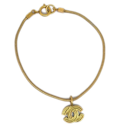 Chanel CC Chain Bracelet Metal, GOLD, GOLD_PLATED, Bracelet