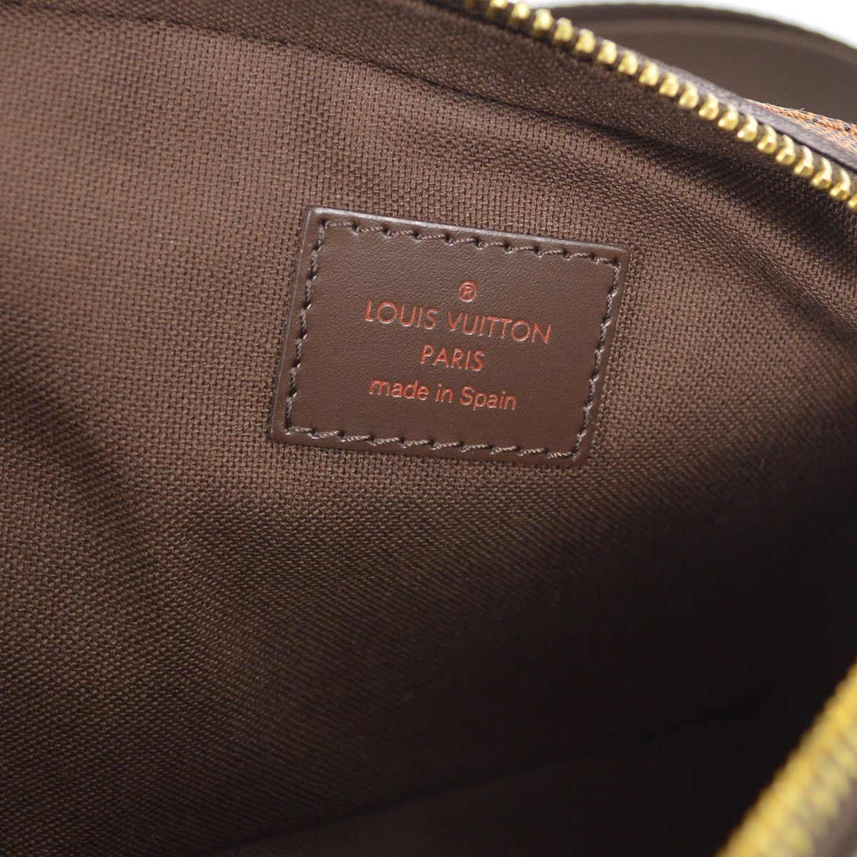 Louis Vuitton Geronimos Waist Bag Damier, BROWN, CANVAS, Shoulder bag