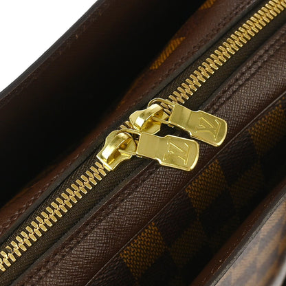 Louis Vuitton Triana Bag Damier, BROWN, CANVAS, Handbag