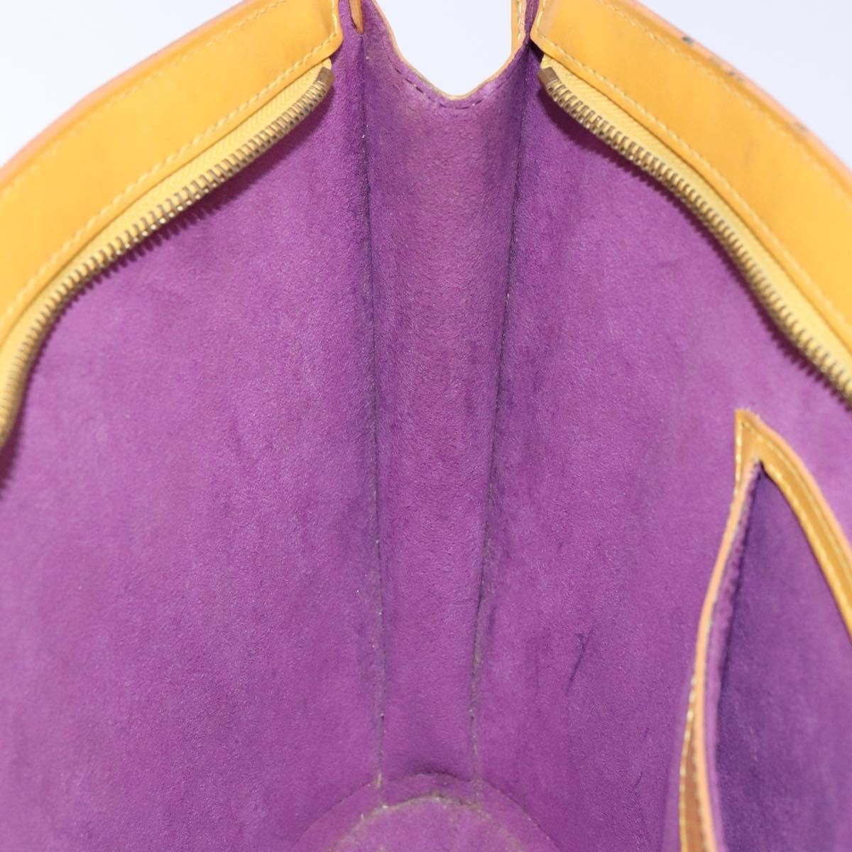 Louis Vuitton Saint Jacques Handbag Epi Leather, YELLOW, LEATHER, Handbag