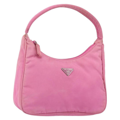 Prada Hobo Tessuto, PINK, NYLON, Handbag