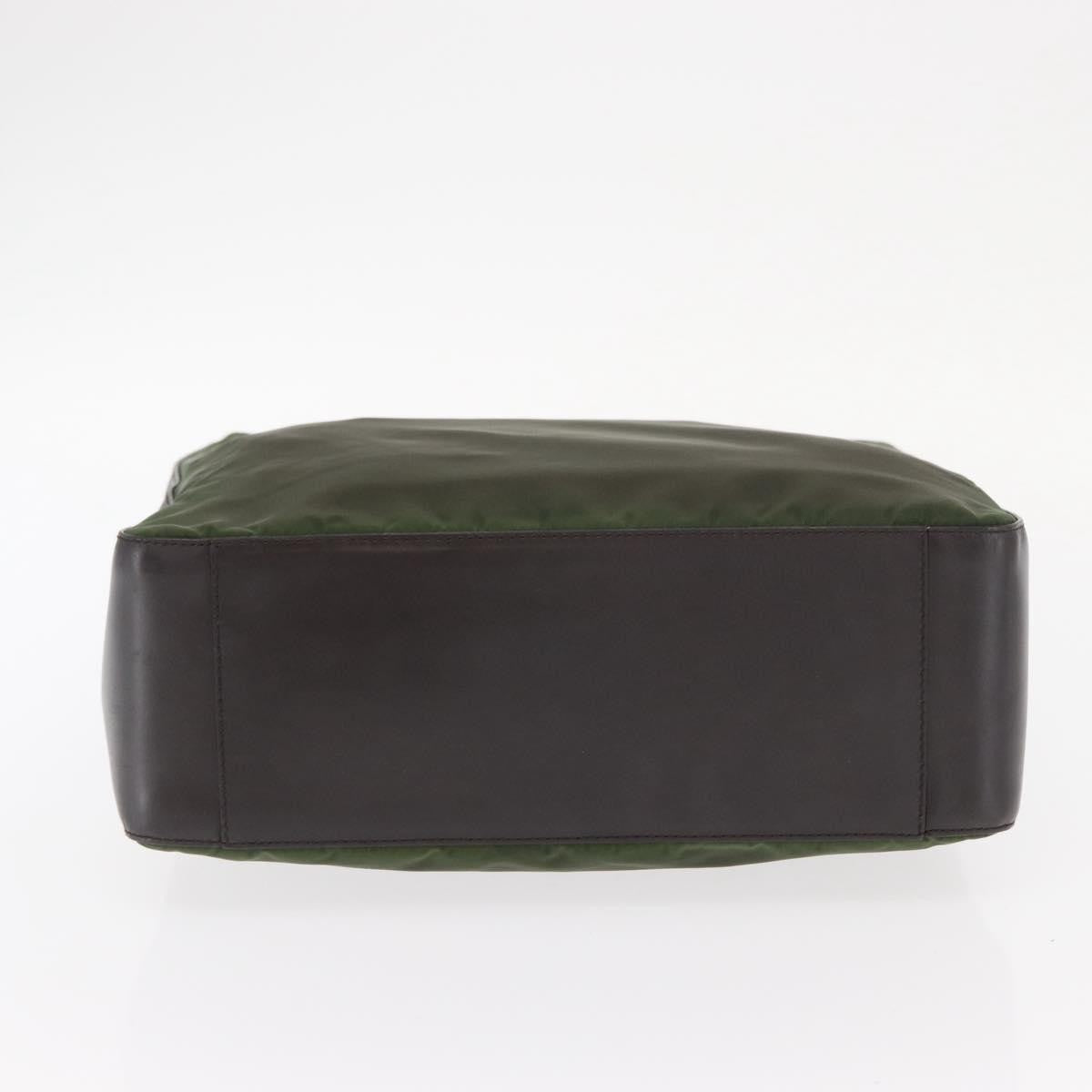 Prada Vintage Handbag Tessuto, KHAKI, NYLON, Handbag