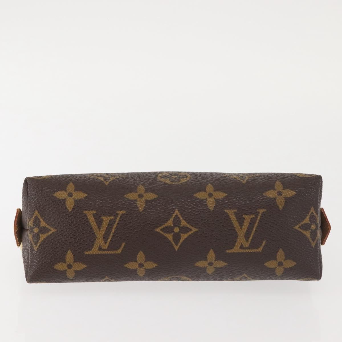 Louis Vuitton Cosmetic Pouch Monogram Canvas, BROWN, CANVAS, Clutche & pouche