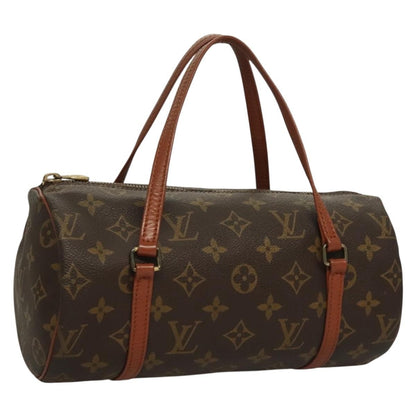 Louis Vuitton Papillon Handbag Monogram Canvas, BROWN, CANVAS, Handbag