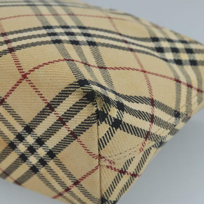 Burberry Shoulder Bag Nova Check Canvas, BEIGE, CANVAS, Shoulder bag