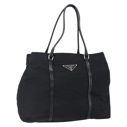 Prada Vintage Tote Tessuto, BLACK, NYLON, Tote bag