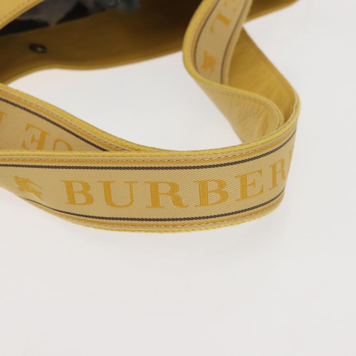 Burberry Blue Label Tote Bag Leather, YELLOW, LEATHER, Tote bag