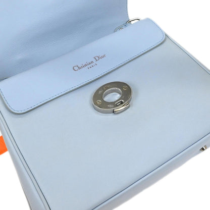 Christian Dior Be Dior Bag Smooth Leather, BLUE, LEATHER, Handbag