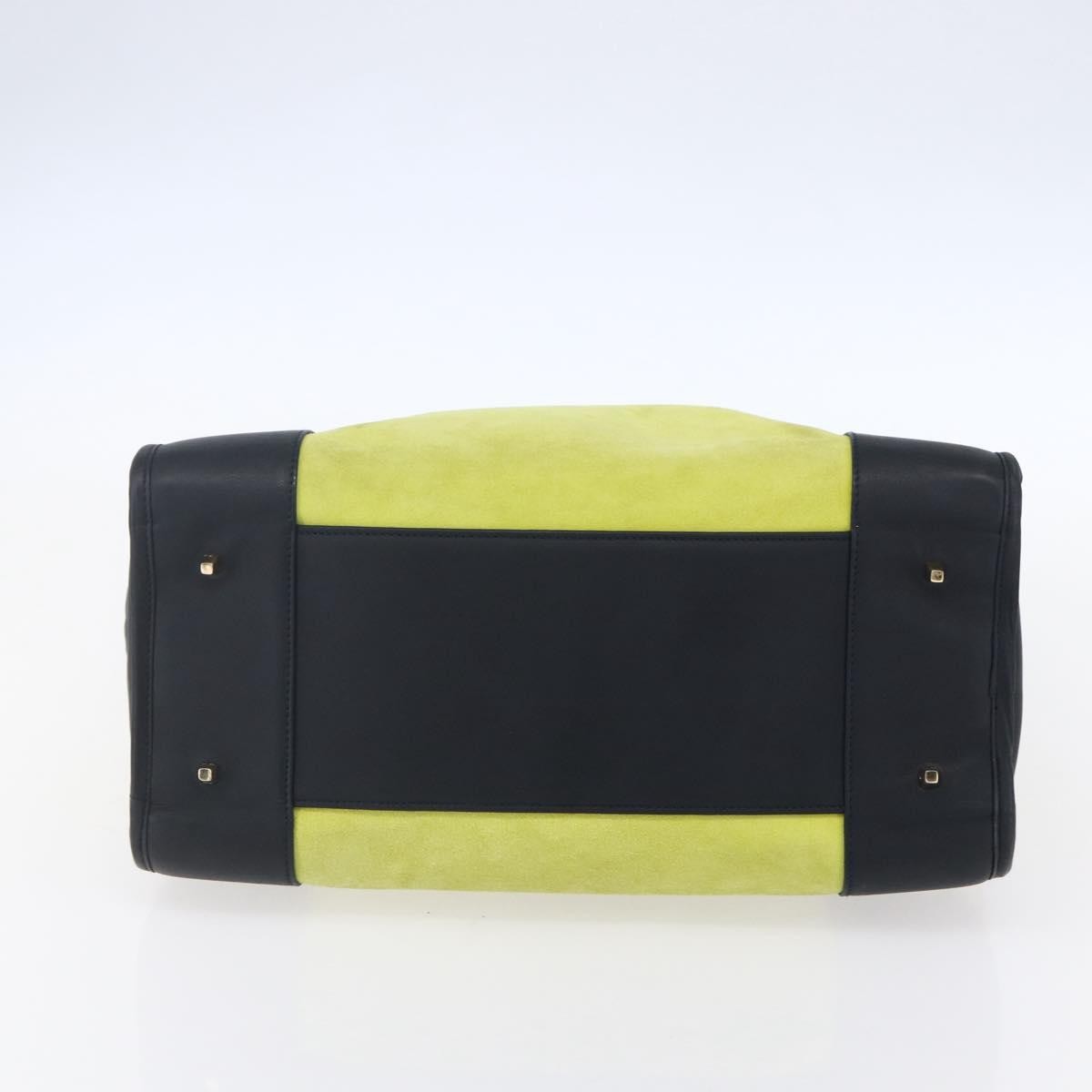 Loewe Amazona Bag Suede, YELLOW, SUEDE, Handbag