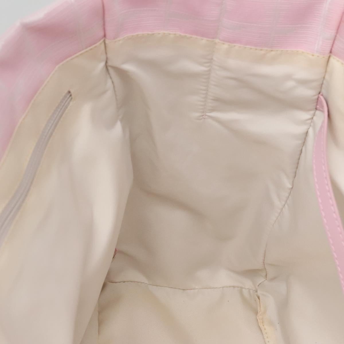 Chanel Travel Line Tote Nylon, PINK, NYLON, Tote bag