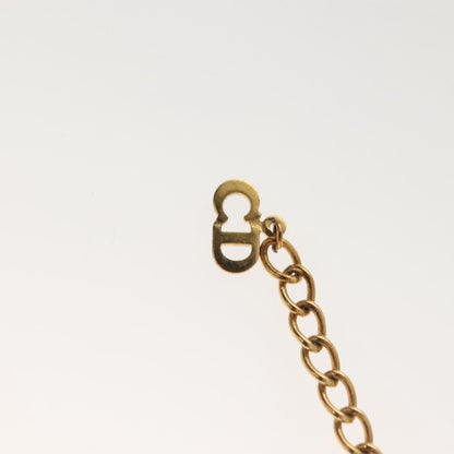 Christian Dior CD Round Pendant Necklace Metal, GOLD, METAL, Necklace