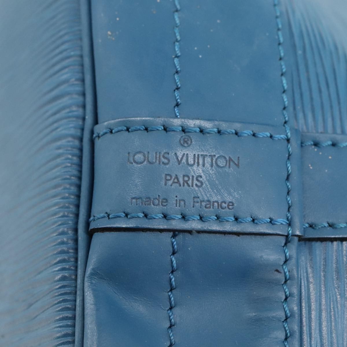 Louis Vuitton Noe Handbag Epi leather, BLUE, LEATHER, Shoulder bag