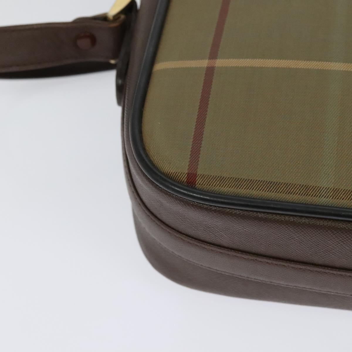 Burberry Nova check Shoulder bag Canvas, BEIGE, CANVAS, Shoulder bag