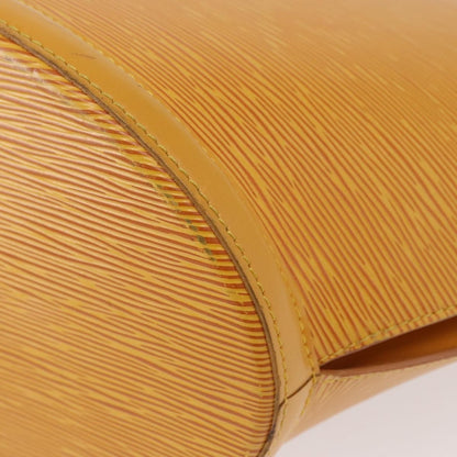 Louis Vuitton Saint Jacques Handbag Epi Leather, YELLOW, LEATHER, Shoulder bag