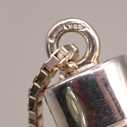 Gucci Bamboo Drop Pendant Necklace Sterling Silver, SILVER, STERLING_SILVER, Necklace