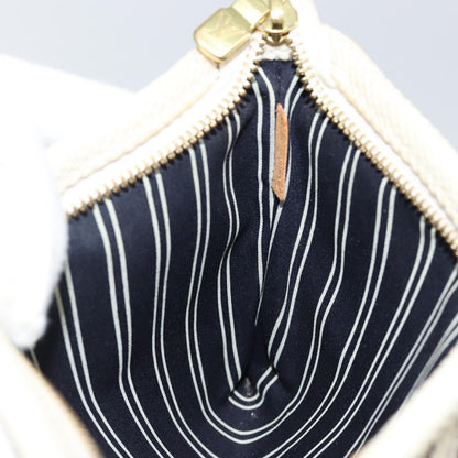 Louis Vuitton Antigua Pouch Canvas, BEIGE, CANVAS, Clutche & pouche