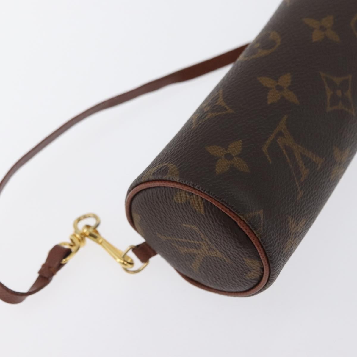 Louis Vuitton Papillon Pochette Monogram Canvas, Brown, Canvas, Clutch