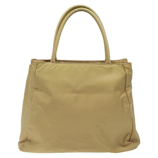 Prada Vintage Tote Tessuto, BEIGE, NYLON, Tote bag