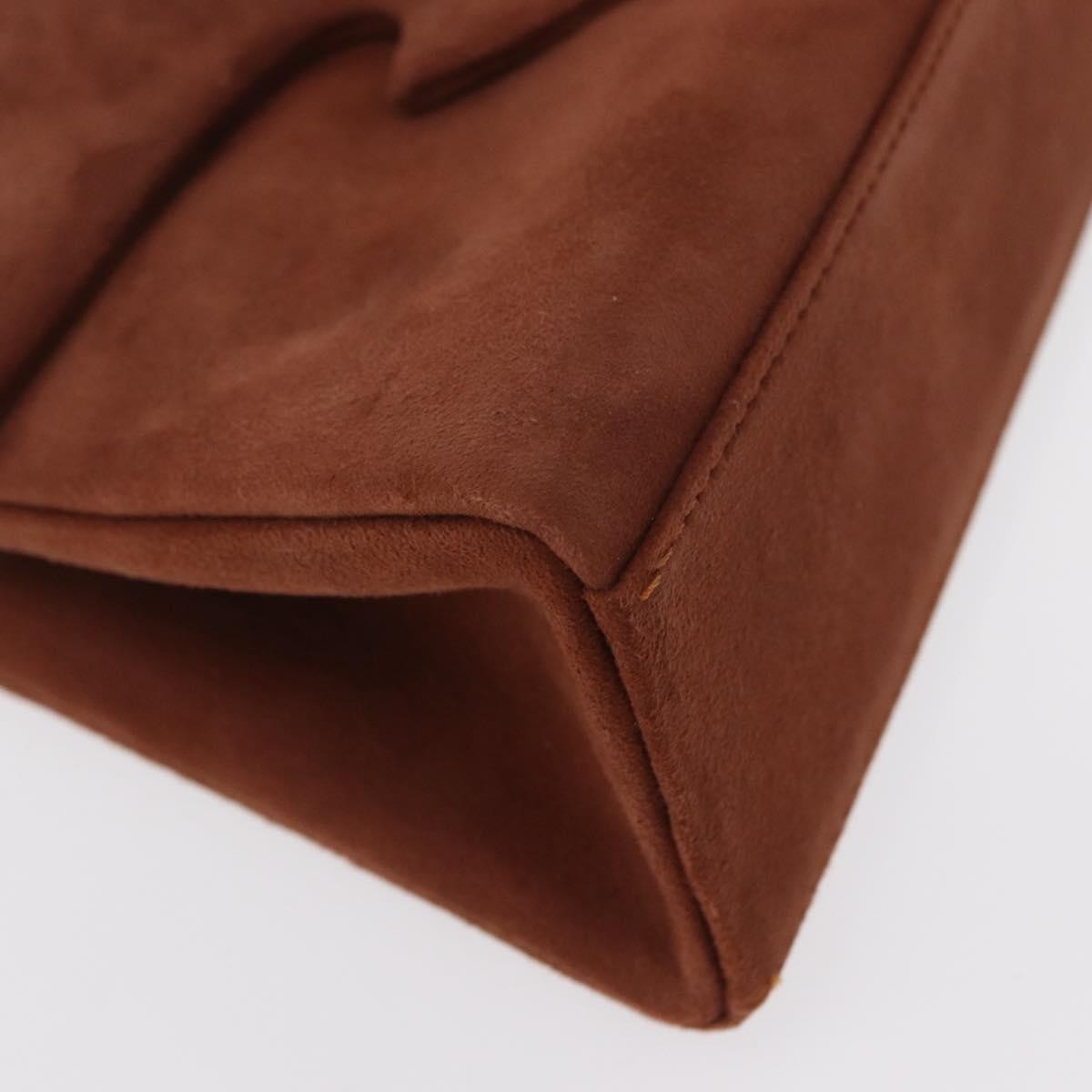 Givenchy Vintage Handbag Suede, BROWN, SUEDE, Handbag