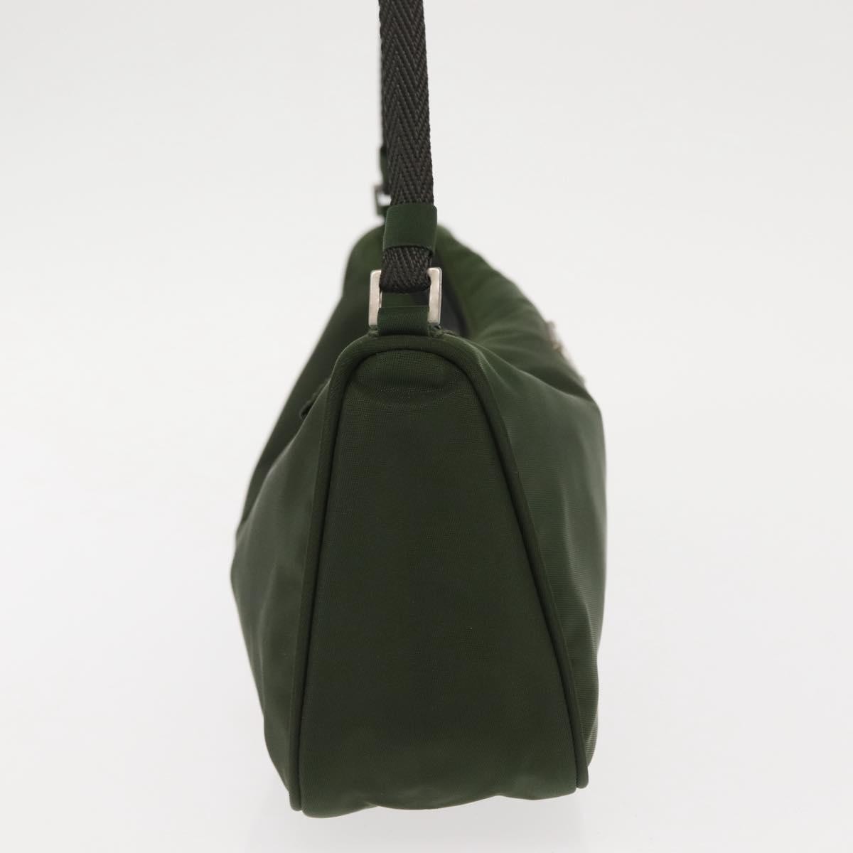 Prada Pochette Shoulder Bag Tessuto, KHAKI, NYLON, Clutche & pouche