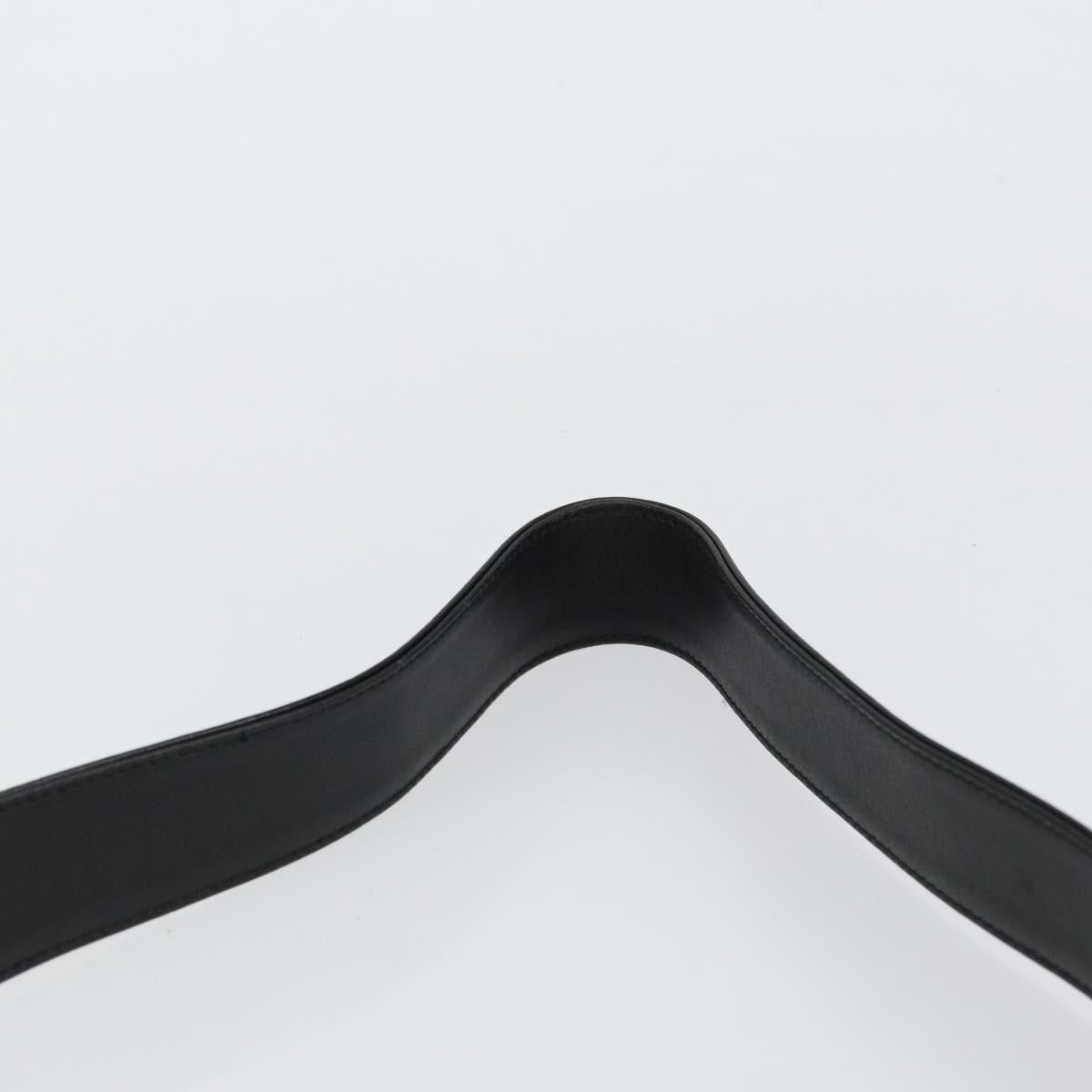 Gucci Vintage Bamboo Shoulder Bag Leather, BLACK, LEATHER, Shoulder bag