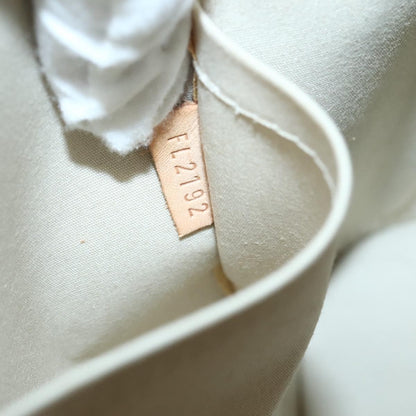 Louis Vuitton Alma Handbag Monogram Vernis, YELLOW, PATENT_LEATHER, Handbag