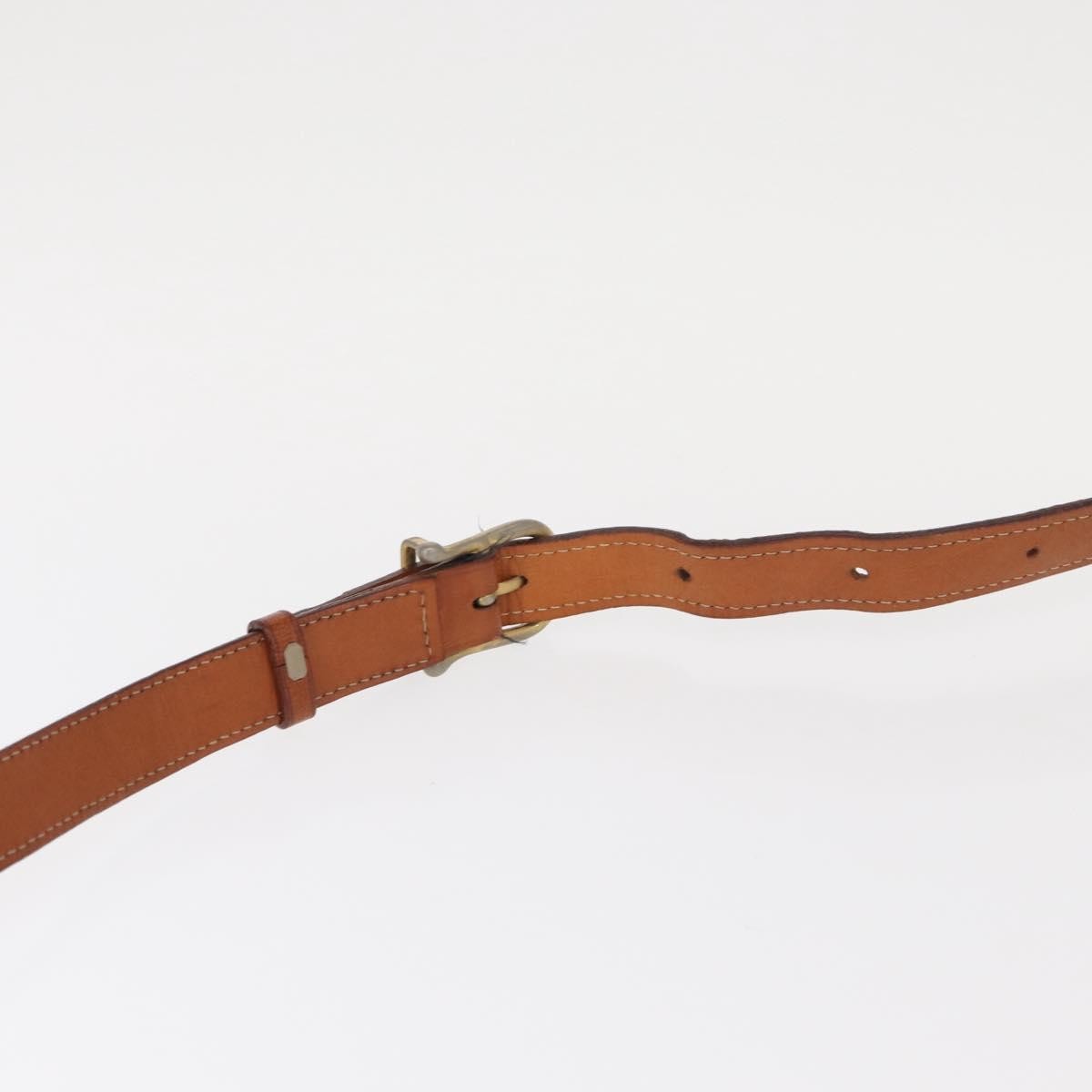 Celine Vintage Macadam Shoulder Bag Canvas and Leather, BROWN, CANVAS, Shoulder bag