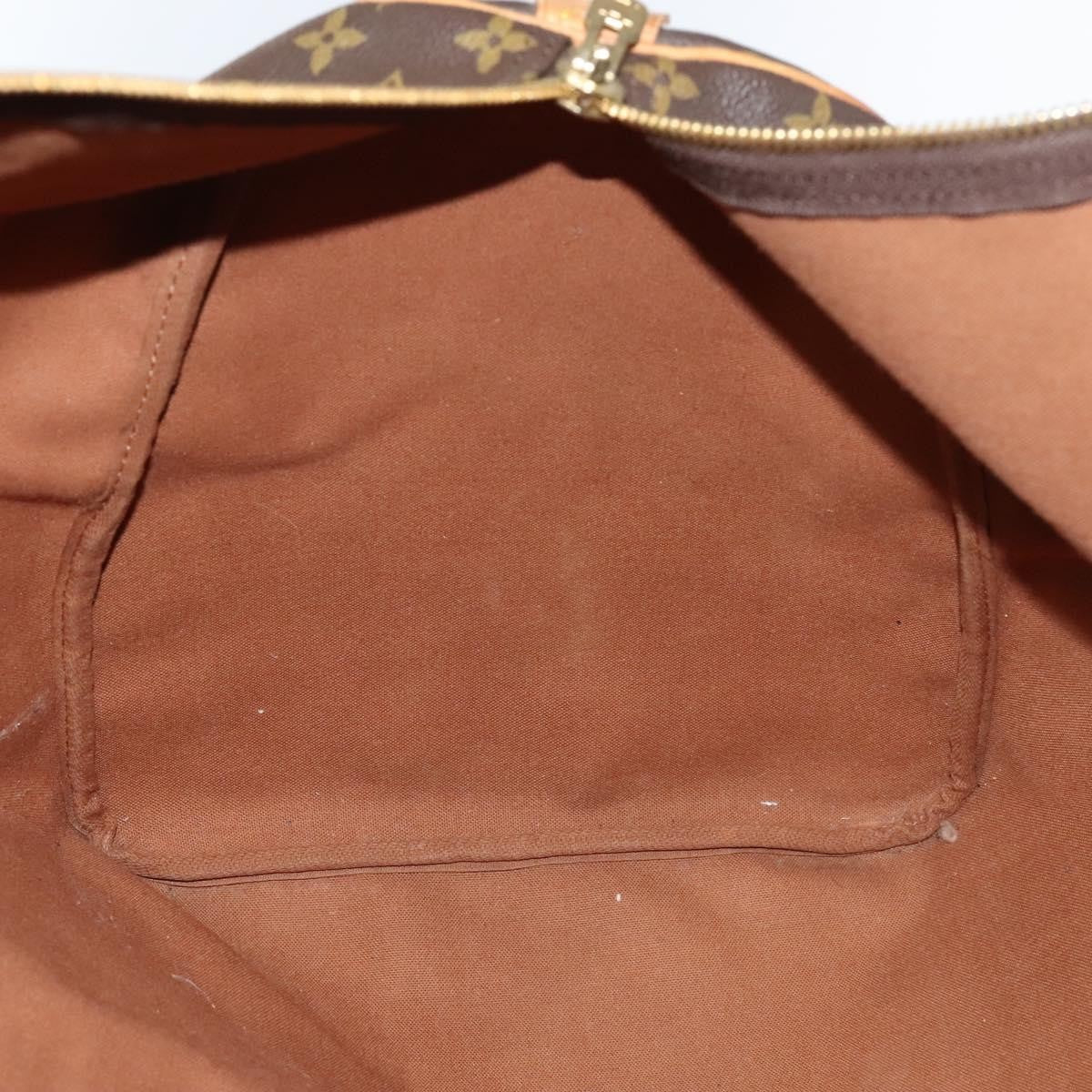 Louis Vuitton Keepall Bag Monogram Canvas, BROWN, CANVAS, Travel bag