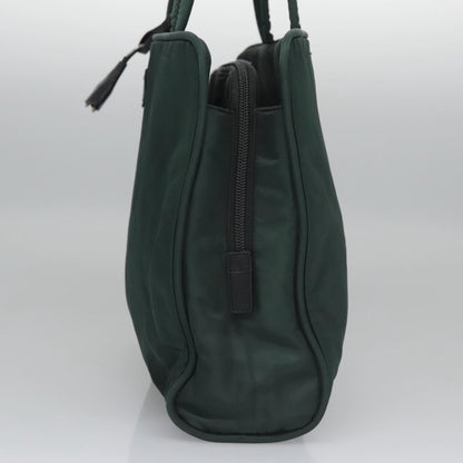 Prada Vintage Handbag Tessuto, GREEN, NYLON, Handbag
